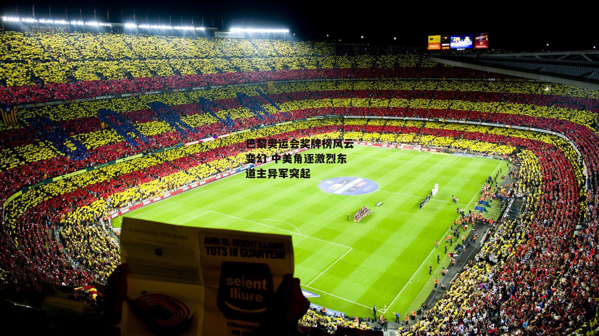 巴黎奥运会奖牌榜风云变幻 中美角逐激烈东道主异军突起